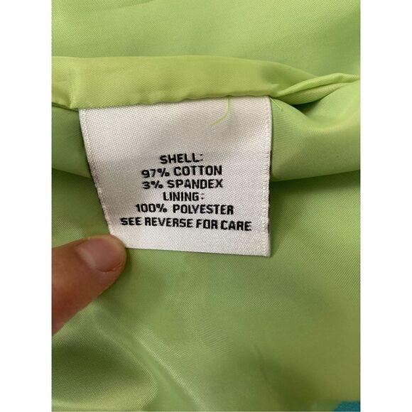 Larry Levine sport cotton blend button down fully lined jacket XS women - Picture 9 of 12